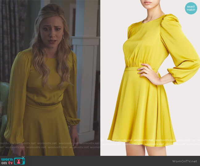 WornOnTV: Betty's yellow satin dress on Riverdale Lili Reinhart
