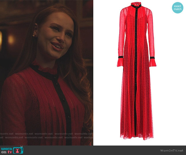 Philosophy di Lorenzo Serafini Long Dress worn by Cheryl Blossom (Madelaine Petsch) on Riverdale