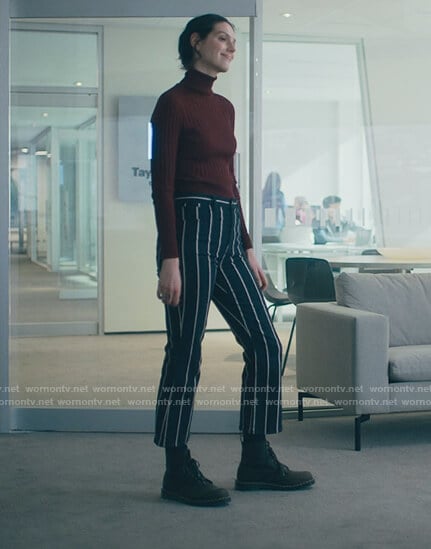 Rian’s black boots on Billions