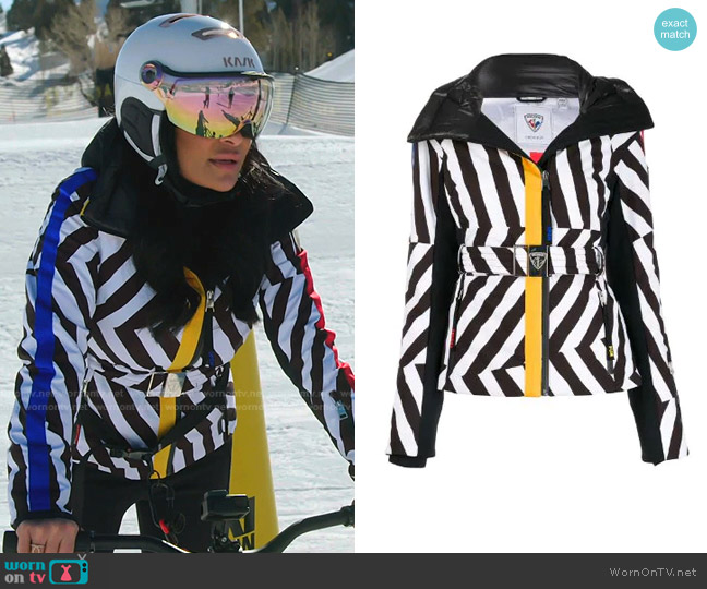 by Rossignol x Jcc Castelbajac Print Skifi Ski Jacket worn by Jen Shah on The Real Housewives of Salt Lake City
