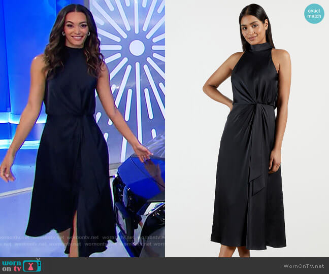 Ted Baker Lelly Dress worn by Alexis Gaube on The Price is Right