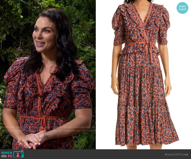 Ulla Johnson Lisette Dress worn by Chloe Lane (Nadia Bjorlin) on Days of our Lives