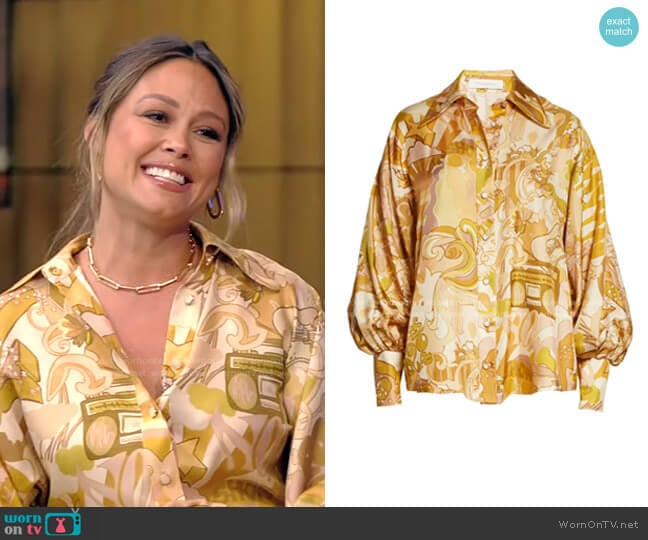 Zimmermann Tempo Collage Blouse