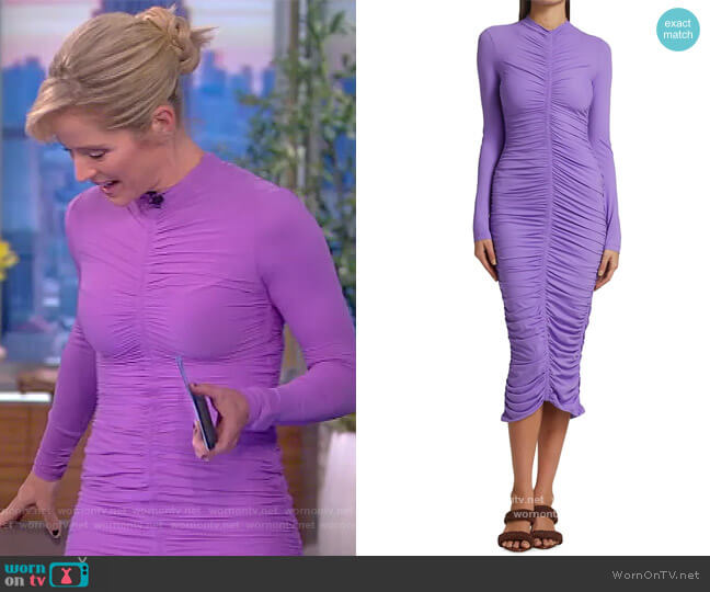 A.L.C. Ansel Dress worn by Sara Haines on The View