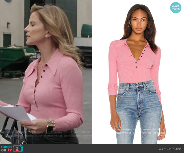 Lance Top A.L.C. worn by Natalie Morales on The Talk