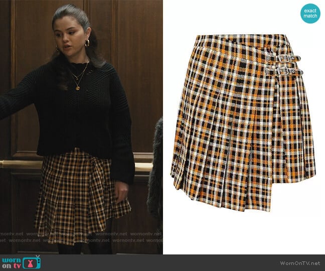 McQ Alexander McQueen Midi Skirts worn by Mabel Mora (Selena Gomez) on Only Murders in the Building