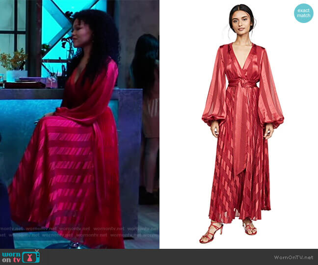 Alexis Salomo Dress worn by Portia Robinson (Brook Kerr) on General Hospital