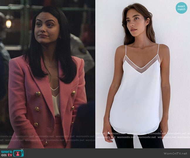 Aritzia Galen Camisole worn by Veronica Lodge (Camila Mendes) on Riverdale