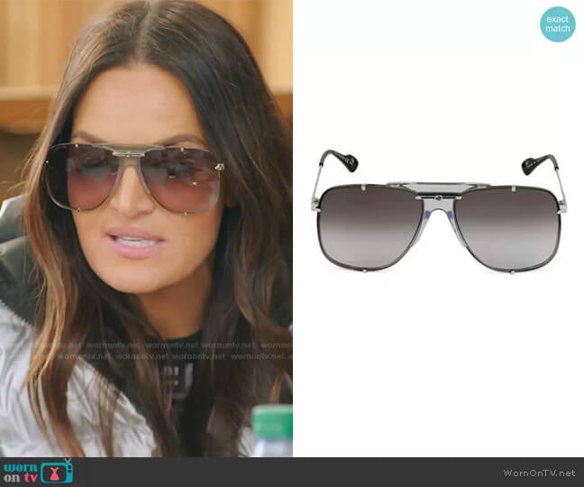 Gucci Aviator Sunglasses worn by Lisa Barlow on The Real Housewives of Salt Lake City