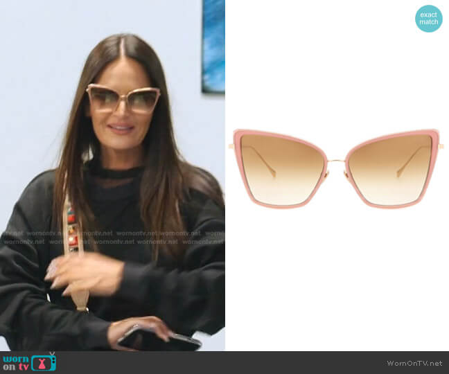 Dita Sunbird Sunglasses worn by Lisa Barlow on The Real Housewives of Salt Lake City