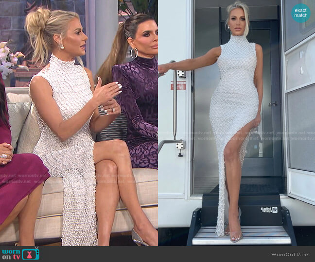 Dorit x Nektaria The Reunion Dress worn by Dorit Kemsley on The Real Housewives of Beverly Hills