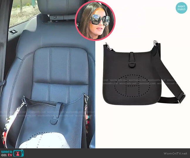 Hermes Evelyne Bag worn by Lisa Barlow on The Real Housewives of Salt Lake City