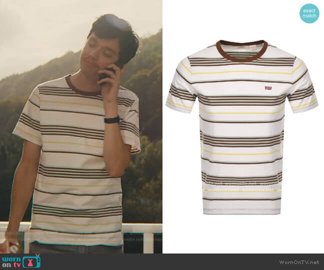 Balmain Button-embellished ribbed-knit mini dress worn by Otis Milburn (Asa Butterfield) on Sex Education