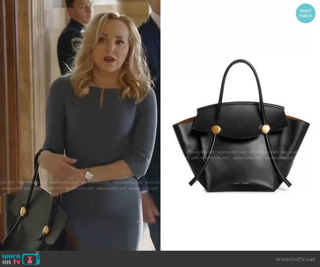 Proenza Schouler Pipe Leather Tote worn by Marissa Morgan (Geneva Carr) on Bull
