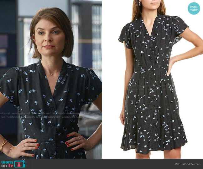 Rebecca Taylor Leandra Dress worn by Taylor Rentzel (MacKenzie Meehan) on Bull