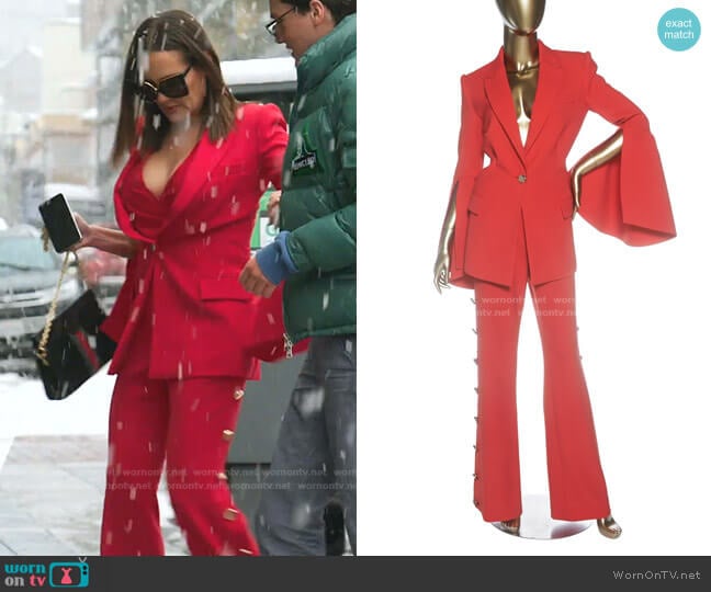Prabal Gurung Suit worn by Meredith Marks on The Real Housewives of Salt Lake City