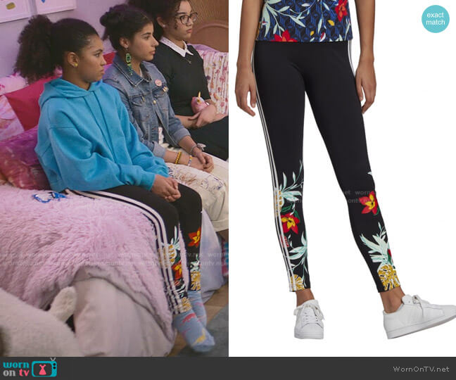 Adidas Her Studio London Tights worn by Jessi Ramsey (Anais Lee) on The Baby-Sitters Club