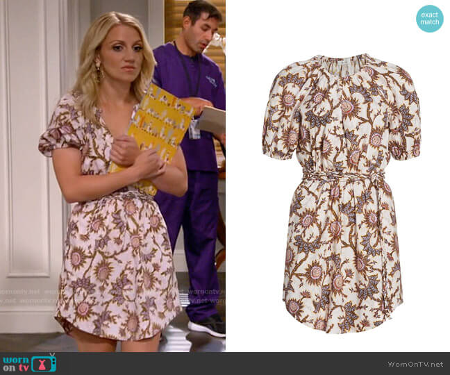 A.L.C. Adelaide Dress worn by Gina Dabrowski (Annaleigh Ashford) on B Positive