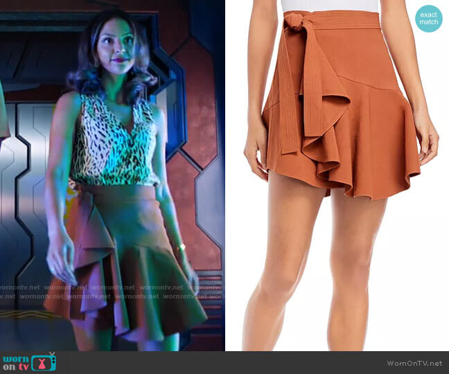 A.L.C. Adelaide Skirt worn by Zari Tomaz (Tala Ashe) on Legends of Tomorrow