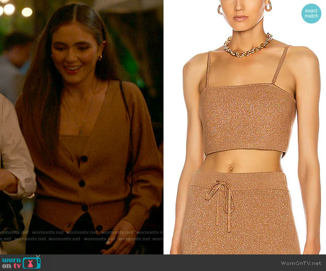 A.L.C. Winnie II Bra worn by Dani Nunez (Arienne Mandi) on The L Word Generation Q