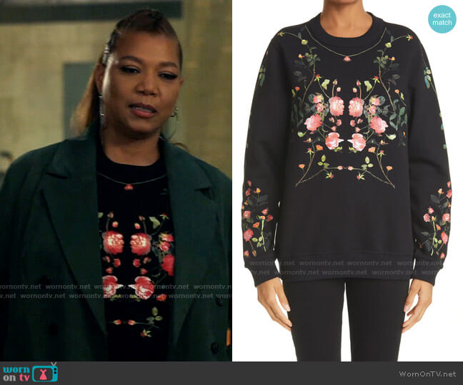 Burberry Fairhall Sweatshirt worn by Robyn McCall (Queen Latifah) on The Equalizer
