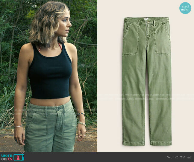 J. Crew Garment-dyed Foundry pant worn by Lennon (Madison Iseman) on I Know What You Did Last Summer
