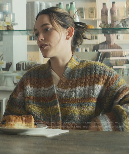 Love’s stripe knit cardigan on You
