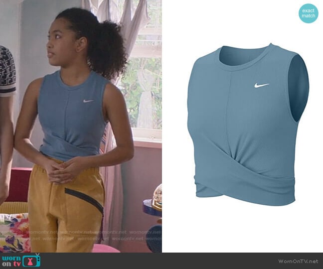 Nike Twist Top worn by Jessi Ramsey (Anais Lee) on The Baby-Sitters Club