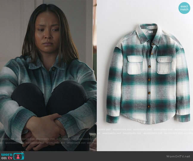 Hollister Oversized Flannel Shirt