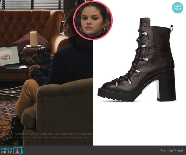 Rag and Bone Sanne Boots worn by Mabel Mora (Selena Gomez) on Only Murders in the Building