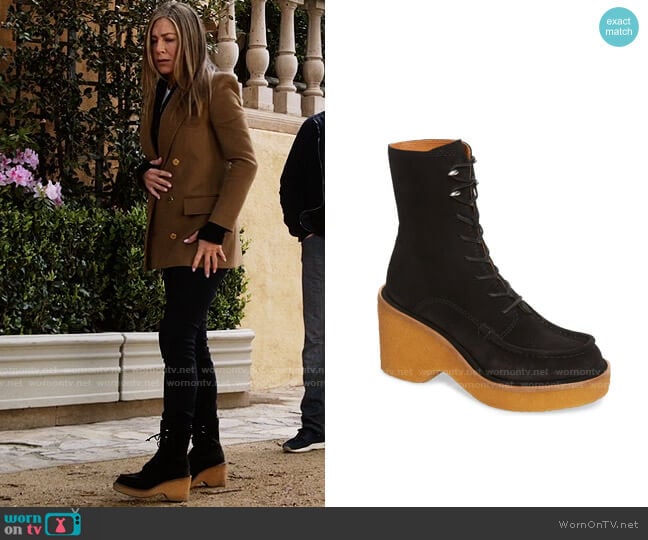 Rag & Bone Scout Boots worn by Alex Levy (Jennifer Aniston) on The Morning Show