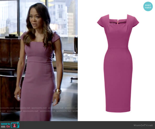 Roland Mouret Jeddler Dress worn by Jada Jet (Robin Givens) on Batwoman