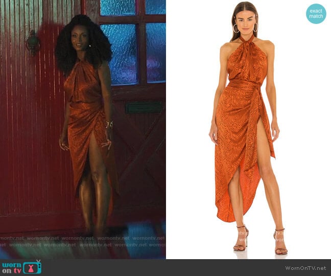 Ronny Kobo June Top worn by Angela Vaughn (Yaya DaCosta) on Our Kind of People