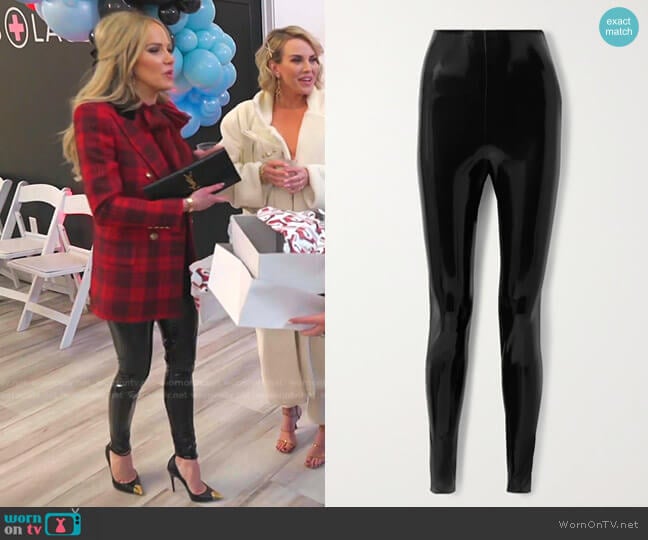 Saint Laurent Latex leggings
