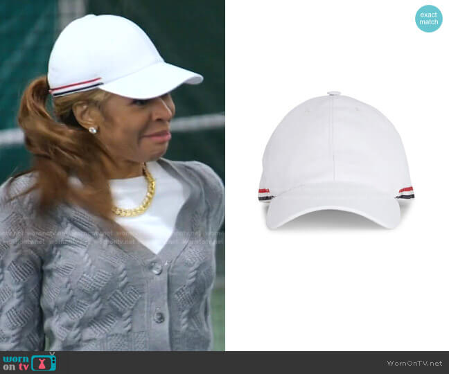 Thom Browne Baseball Cap worn by Mary Cosby on The Real Housewives of Salt Lake City