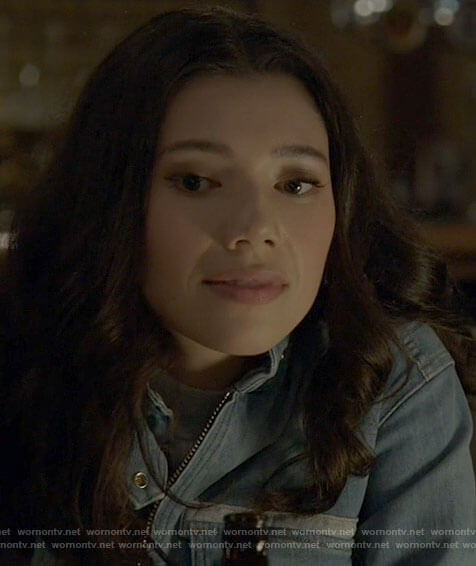 Violet’s denim jacket on Chicago Fire