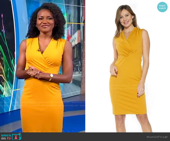 Alexia Admor Cora Dress worn by Janai Norman on Good Morning America