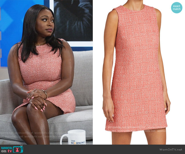 Alice + Olivia Coley Tweed Shift Dress worn by Jill (Naturi Naughton) on Queens