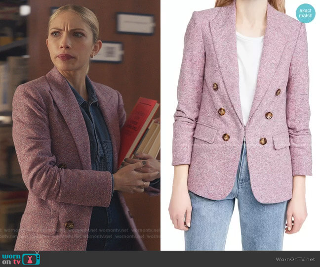 Veronica Beard Beacon Dickey Jacket worn by Kate Keller (Tavi Gevinson) on Gossip Girl