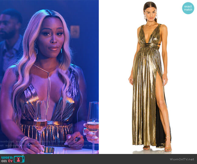 Bronx and Banco Goddess Gown worn by Brianna (Eve) on Queens