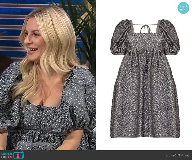Cecilie Bahnsen Tilde Dress worn by Morgan Stewart on E! News