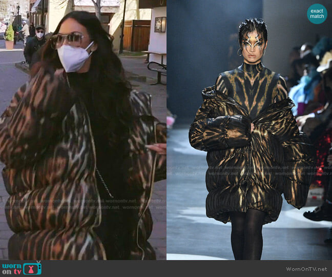 Christian Cowan F/W 2020 Collection worn by Lisa Barlow on The Real Housewives of Salt Lake City
