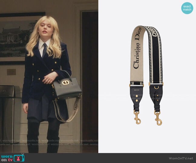 Dior Shoulder Strap with Ring worn by Audrey Hope (Emily Alyn Lind) on Gossip Girl