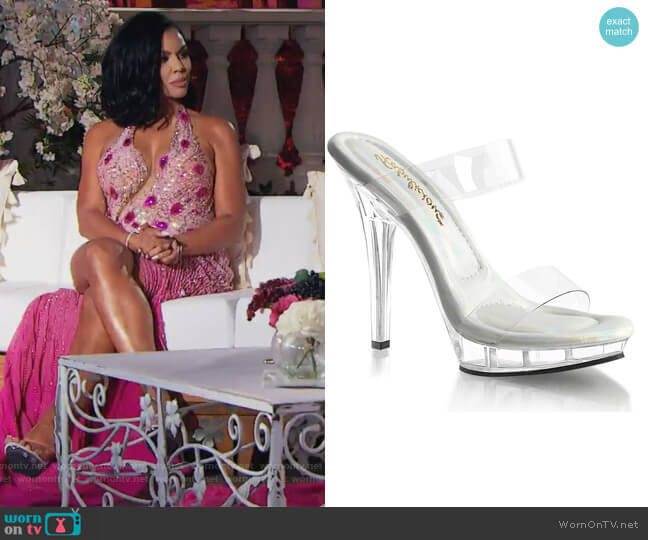 Fabulicious Lip-102-1 worn by Mia Thornton on The Real Housewives of Potomac