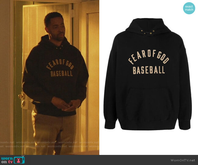 Fear of God Baseball Hoodie