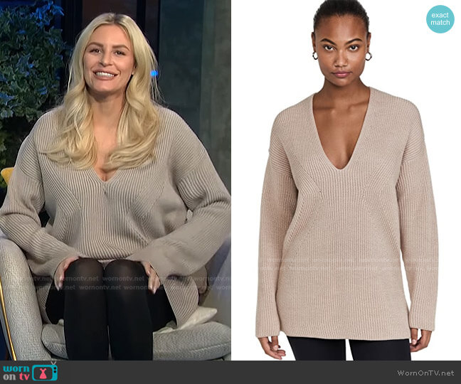 Gauge81 Ives Sweater worn by Morgan Stewart on E! News