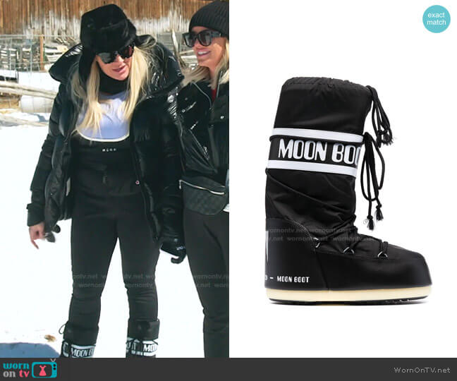 Moon Boot Icon Snow Boots worn by Heather Gay on The Real Housewives of Salt Lake City