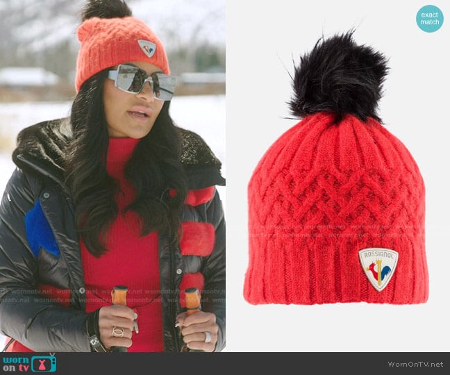 Rossignol x JCC Sky in Ski Beannie worn by Jen Shah on The Real Housewives of Salt Lake City
