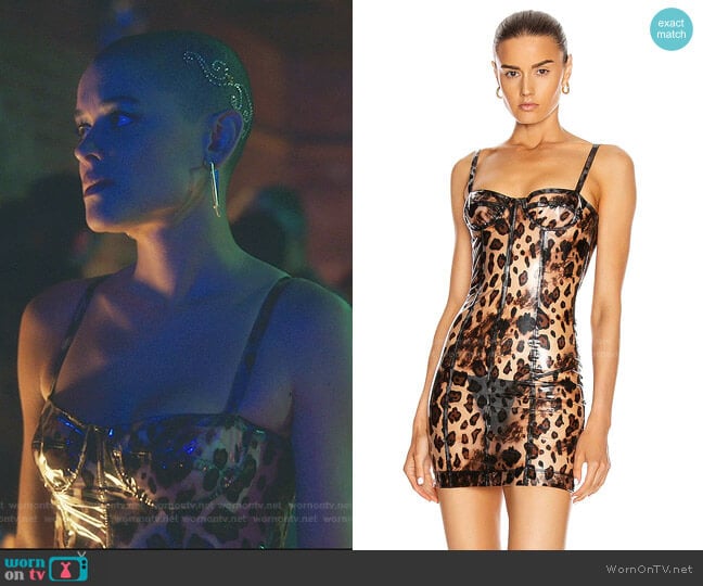 Laquan Smith Bustier Dress worn by Julien Calloway (Jordan Alexander) on Gossip Girl