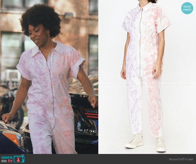 Rachel Comey Barrie Jumpsuit in Lilac